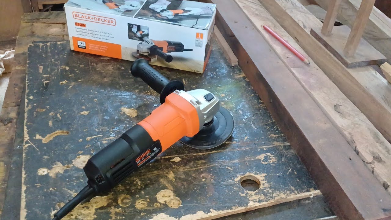 ESMERILHADEIRA BLACK DECKER 650W #ferramentas