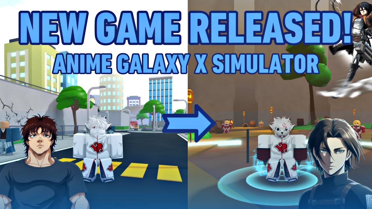NEW GAME RELEASED its Anime Galaxy X Simulator + Got CHAMPION & ACCESSORY AND MORE!! Roblox