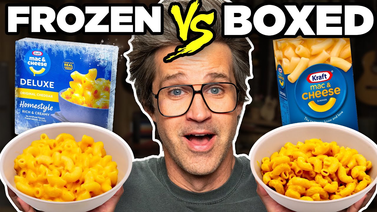 Frozen vs. Boxed Food Taste Test