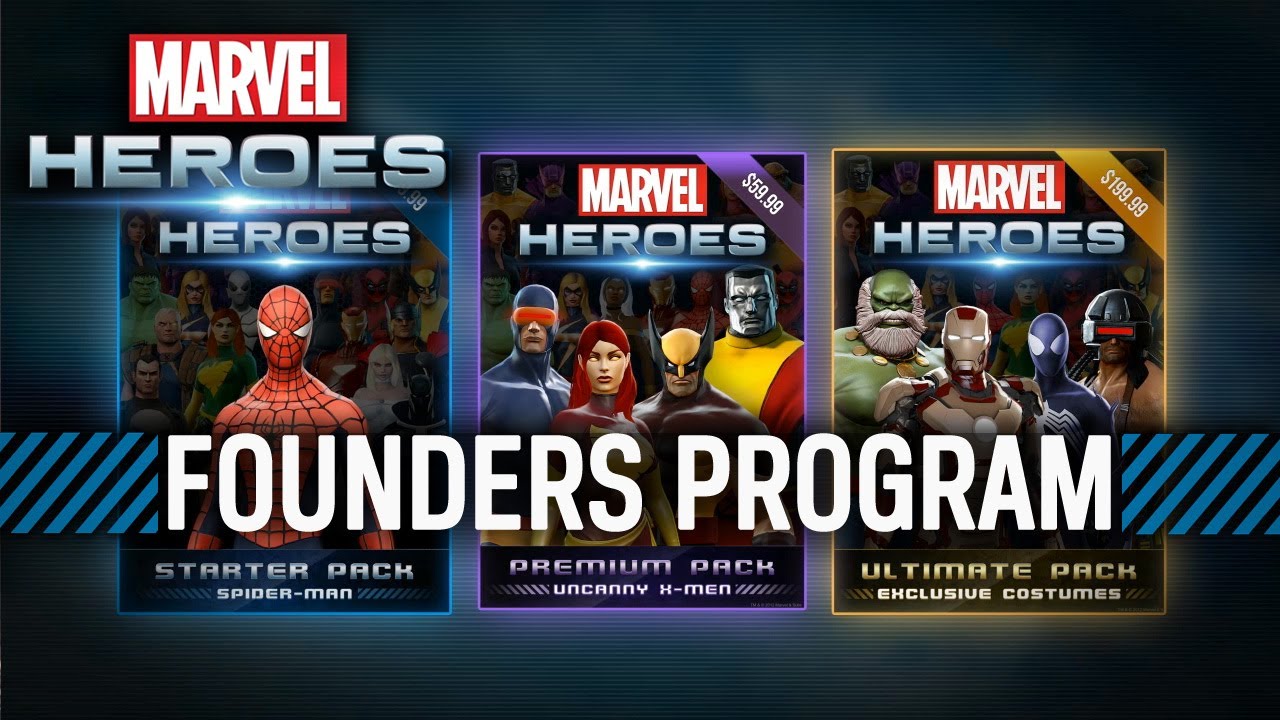 Marvel Heroes - Founders Program Overview