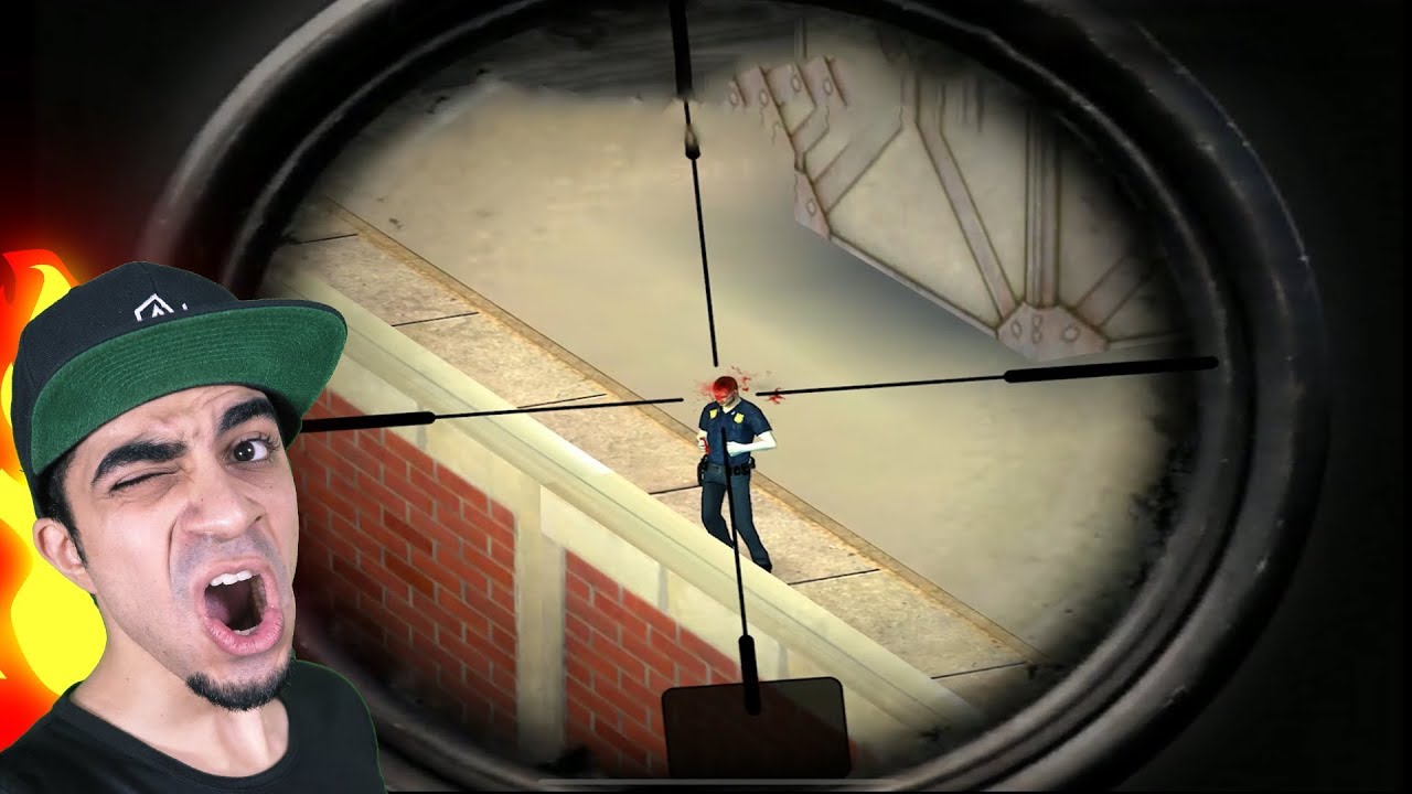 اقوى قناص في العالم Sniper 3D Assassin !! 😱🔥