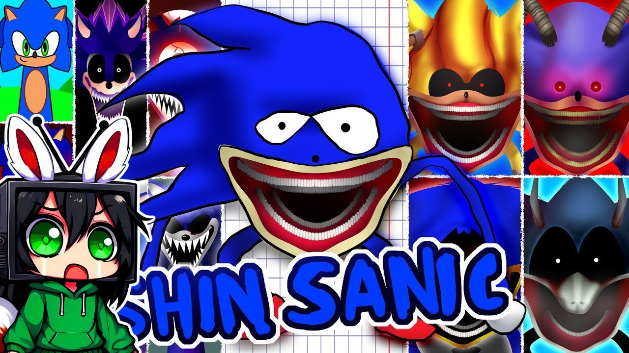 Todas las fases de los nuevos Sprunki Oc SHIN SONIC fase 1 - 43 😰 (SHIN SANIC)