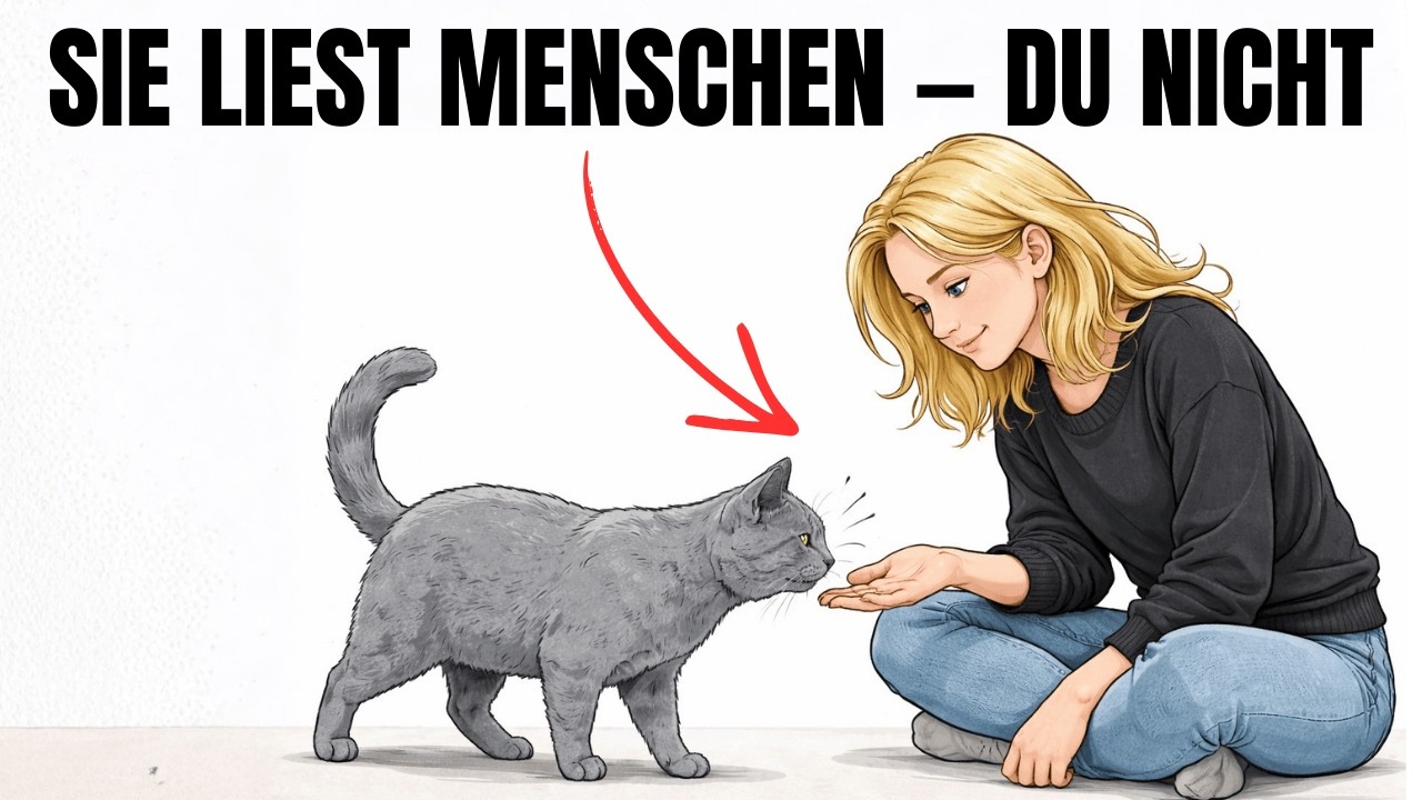 Warum deine Katze manche Menschen sofort mag — und andere nie