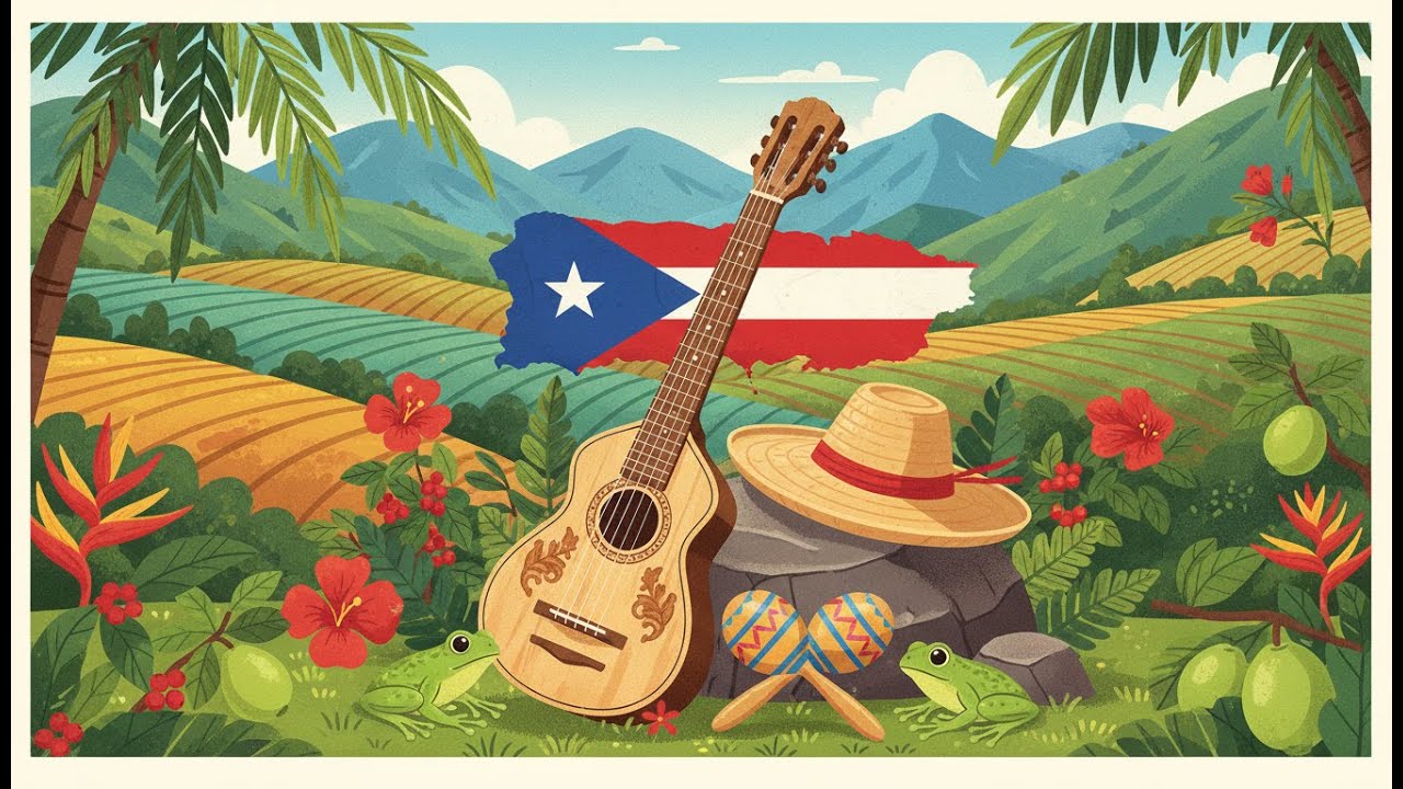 Música Típica de Puerto Rico Instrumental 🇵🇷  -  Jíbara, Trova puertorriqueña, y más