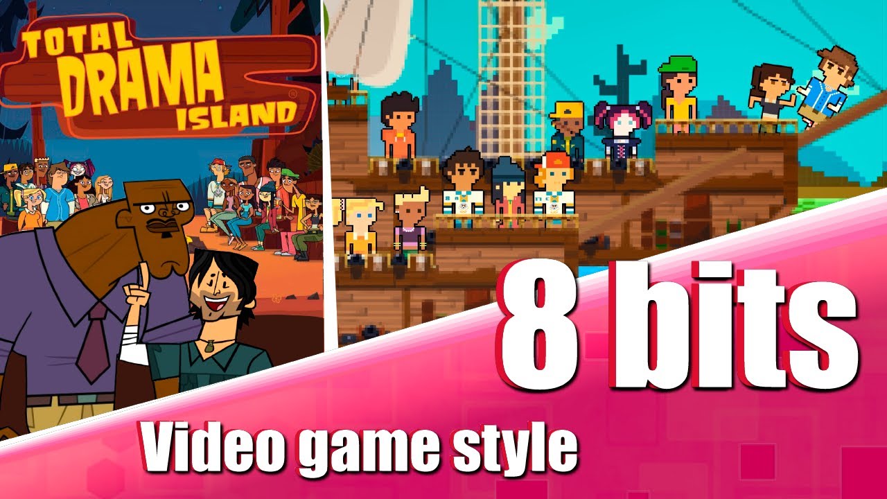 La Isla del Drama 2023 Estilo Videojuego de 8 bits by Gonza Avalos