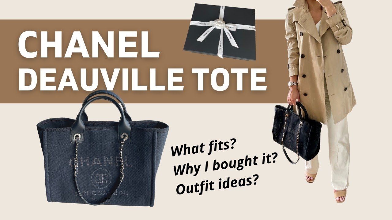 CHANEL *NEW* DEAUVILLE TOTE SMALL Unboxing & Review | Why I Buy It?