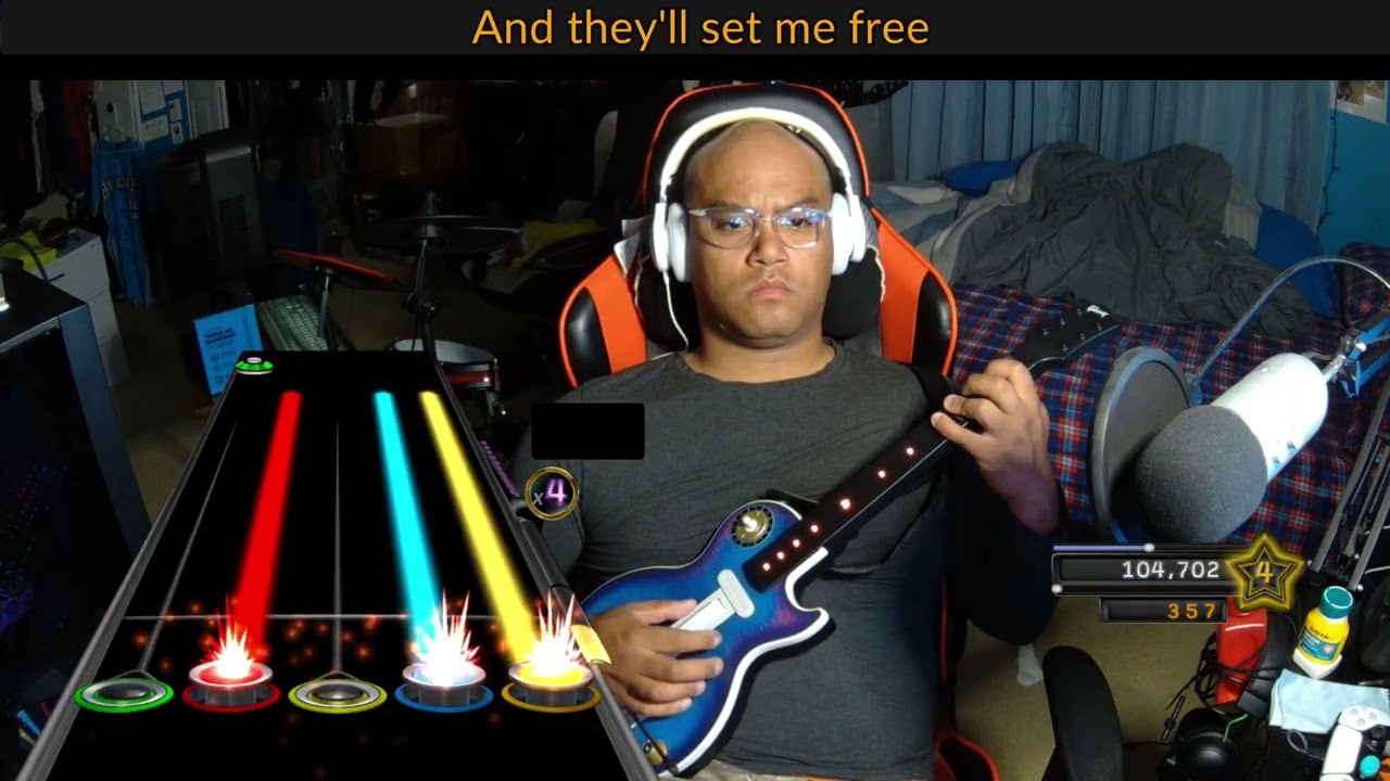 Clone Hero A Tout Le Monde (Set me Free) от Megadeth и Кристины Скаббиа — 100% FC