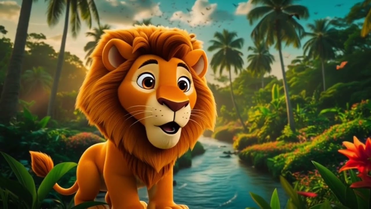  The Jungle’s New Year Promise🌿Animal story for kids