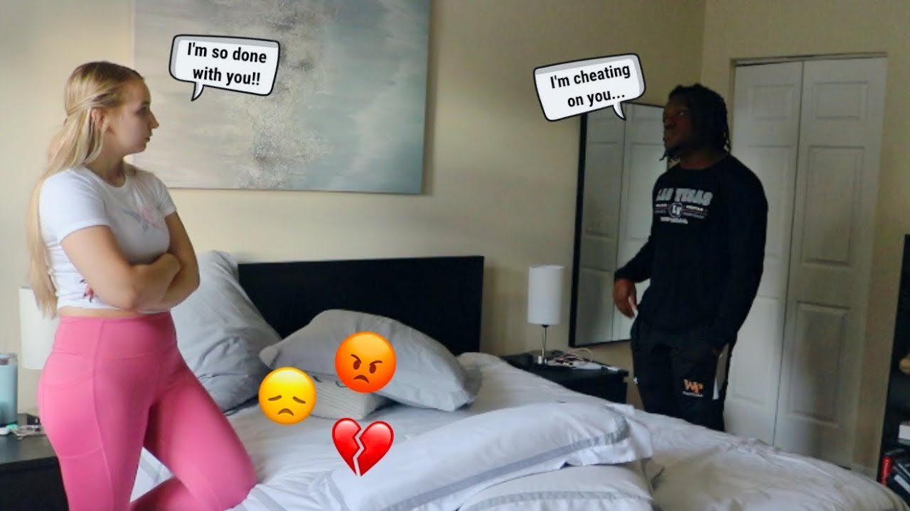 Telling My Girlfriend I Cheated To See How She Reacts *She Breaks Up With Me*