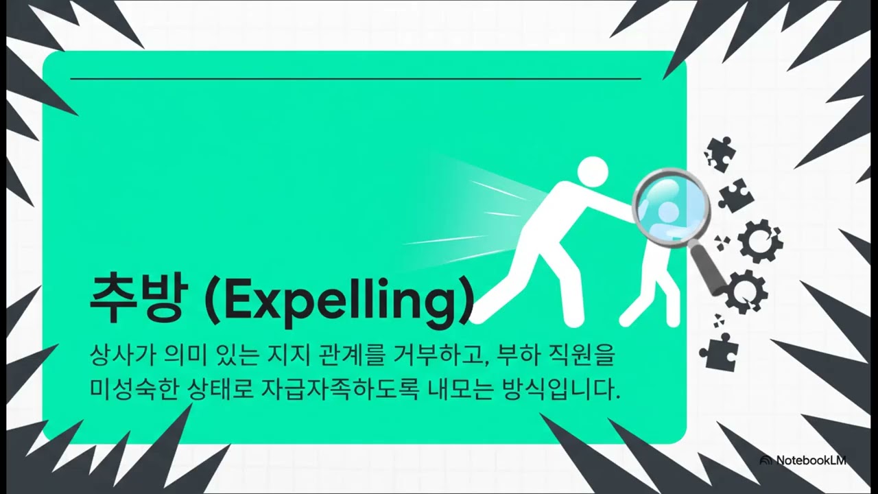 [신경증적 조직] 4장. 파괴적인 직장 내 역학 관계