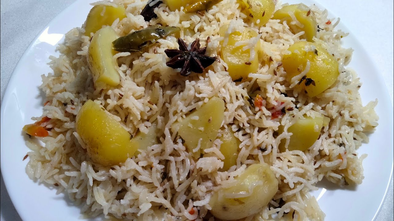 Sabse Tasty Aloo Ka Pulao Aise Banae khane wala hath Na Rok Pae | Aloo pulao recipe 
