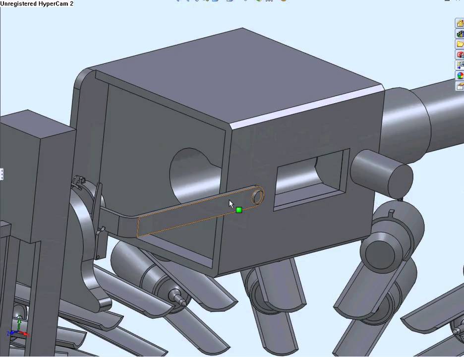 Autoloader T-90 solidworks 2010.avi