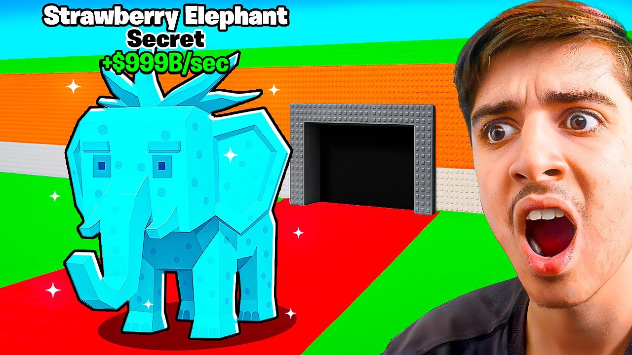 J'ai VOLÉ le NOUVEAU STRAMBERRY Elephant de Steal the Brainrot ! (fortnite)