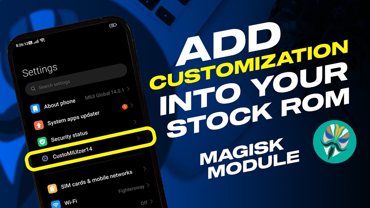 How To Add Customization In MIUI 14 [MAGISK MODULE] - INSTALL CustoMIUIzer14 LSPosed Module