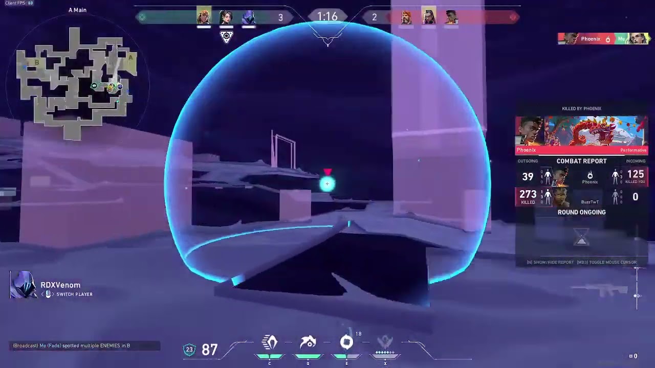 Insane 1v4 Clutch in Valorant Ranked 😱🔥