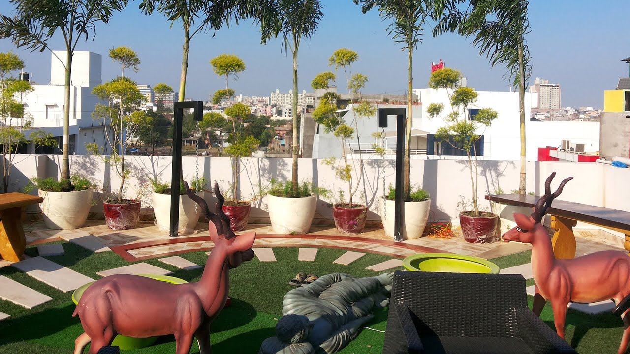 Green Era Terrace Landscaping (Location - Indore) | Devila Landscape