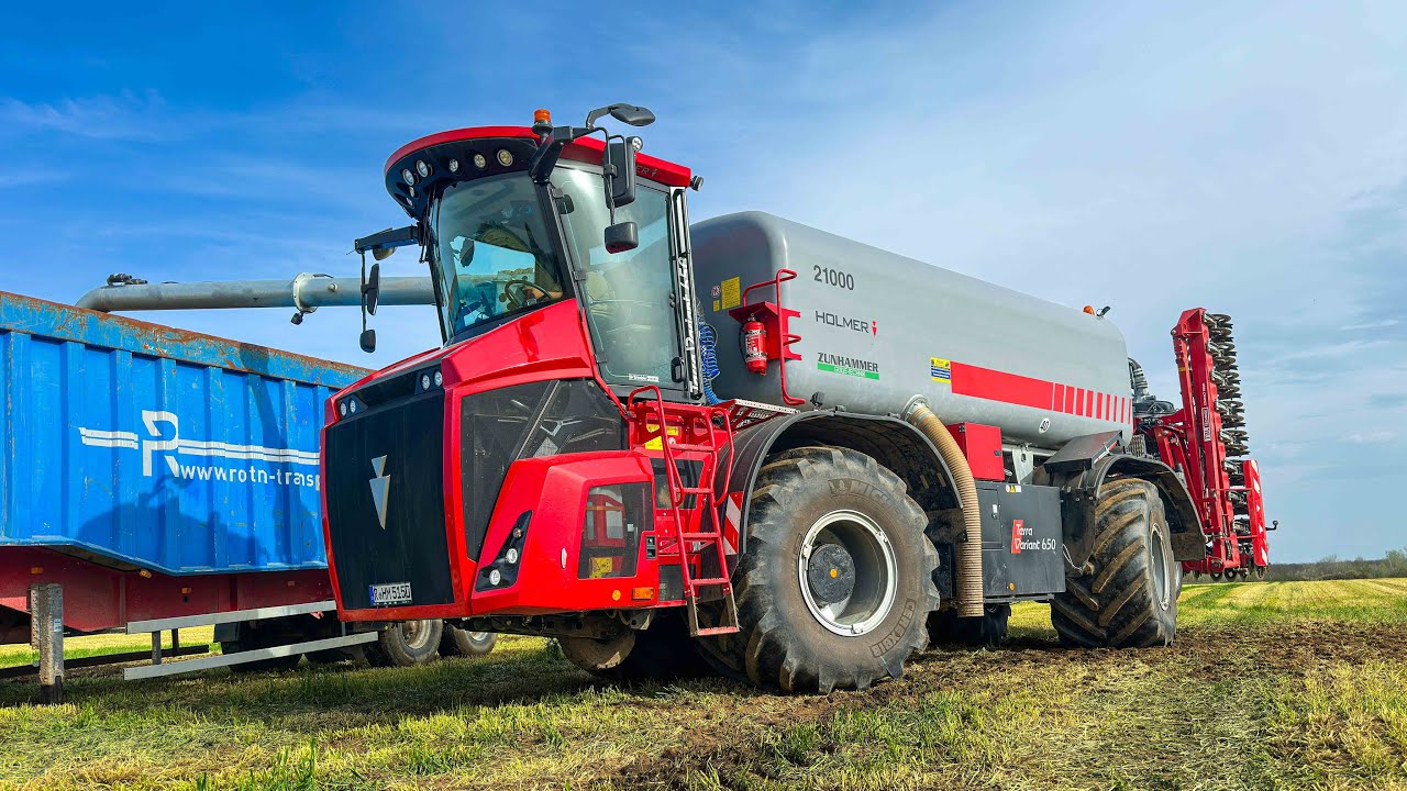 Holmer Terra Variant 650 + 435 | Egy új egyenes késes kijuttatóval bővült az eszközpark