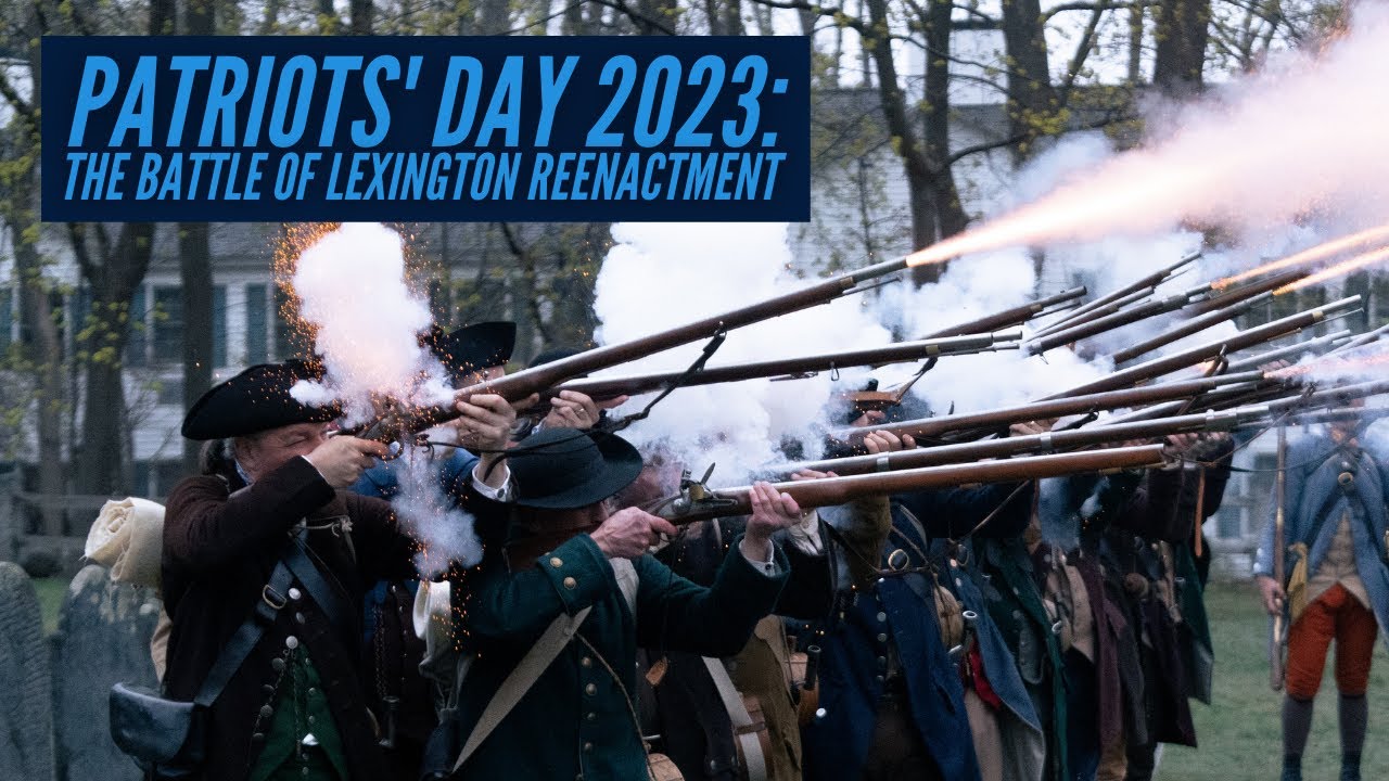 Patriots' Day 2023: Reenactment of the Battle of Lexington (April 17th, 2023)