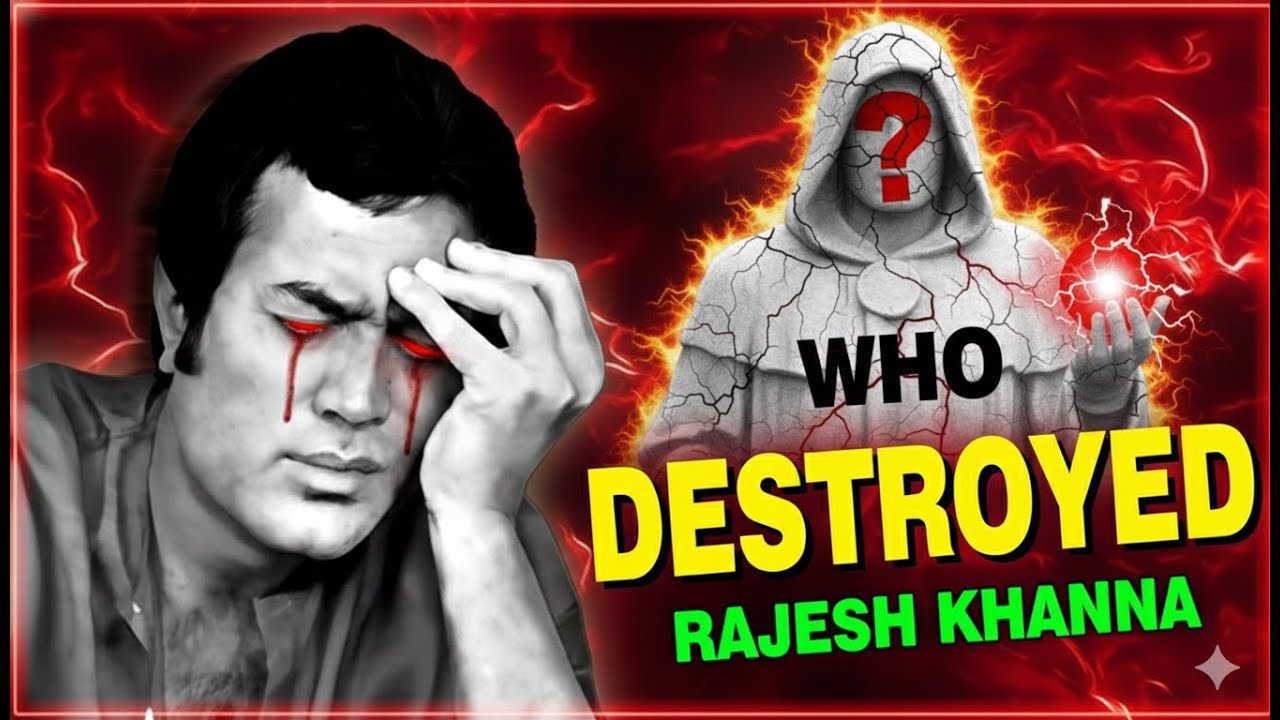 The Downfall of Rajesh Khanna | Real Story of India’s First Superstar | Bollywood Facts & Biography