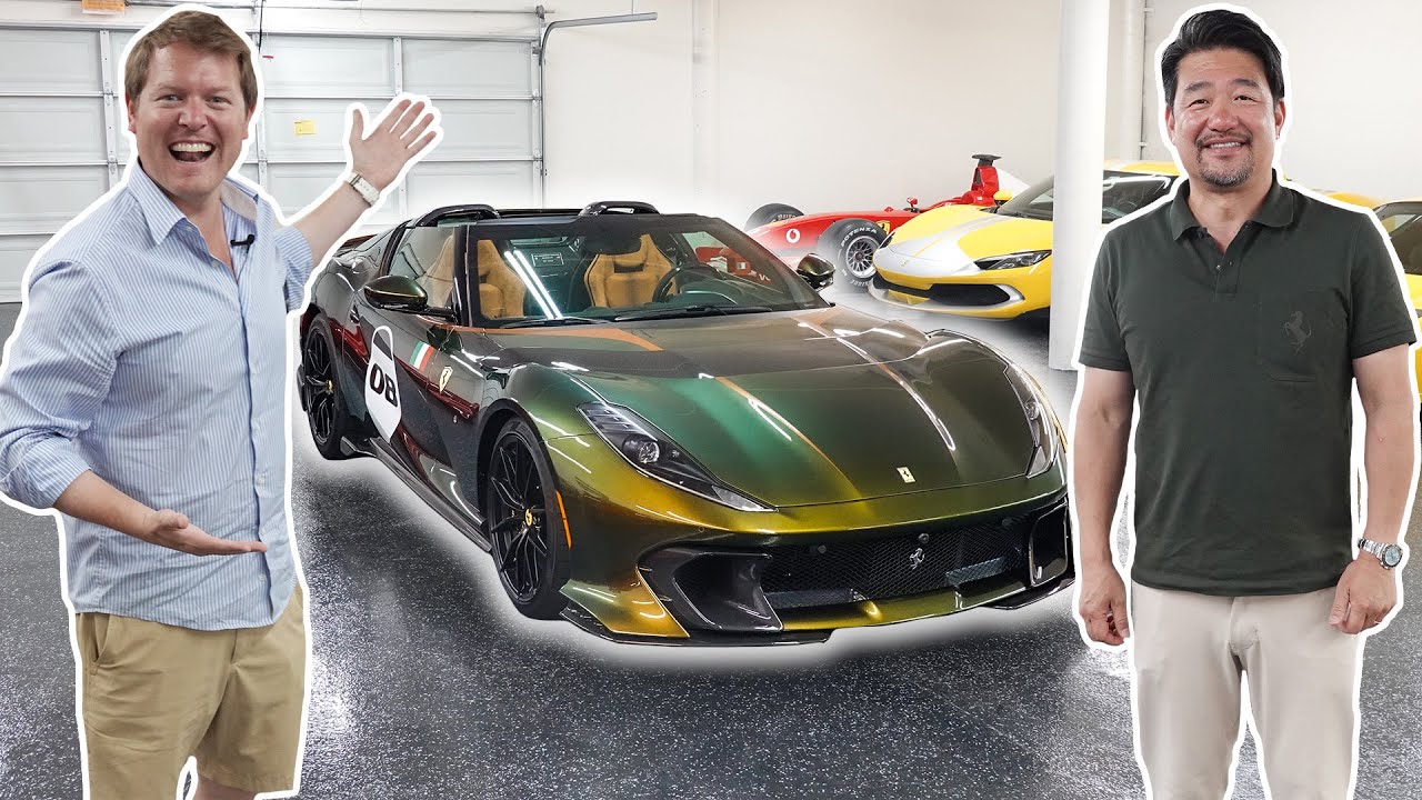 Дэвид Ли КУПИЛ ПЕРВЫЙ новый Ferrari 812 Competizione A в США!