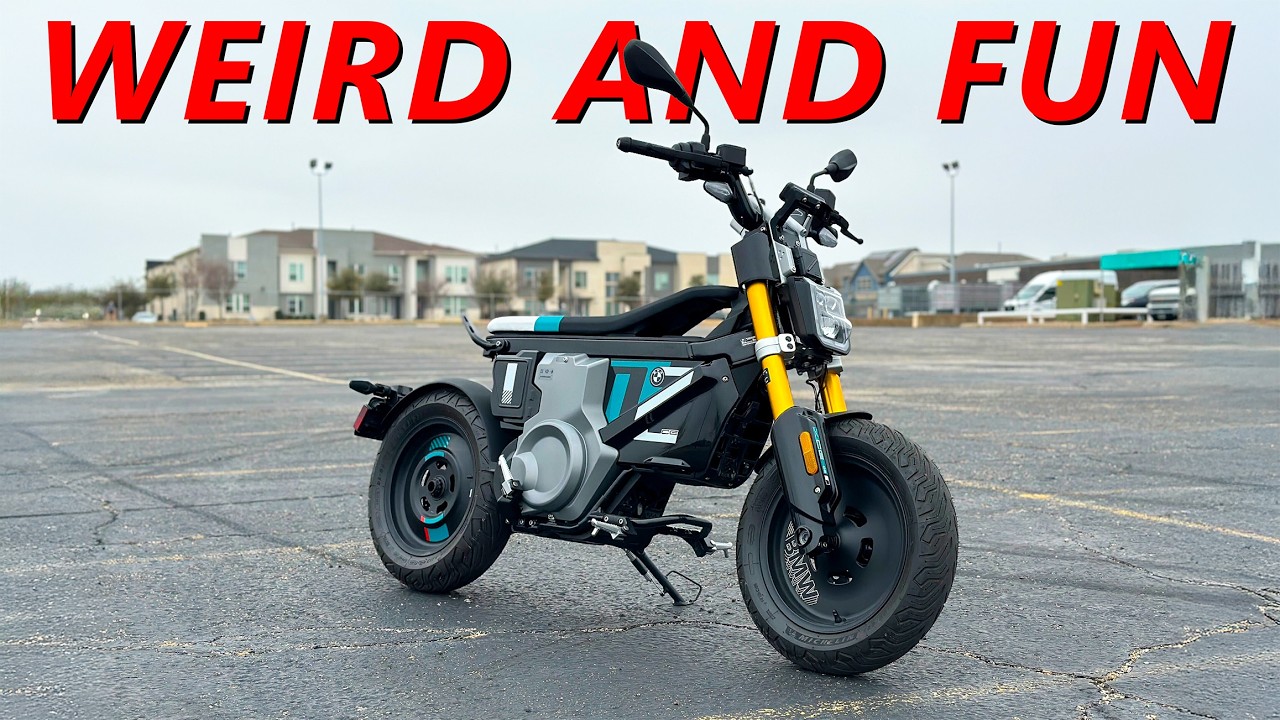 SHOCK! A BMW Motorcycle I actually like (CE-02 Review)