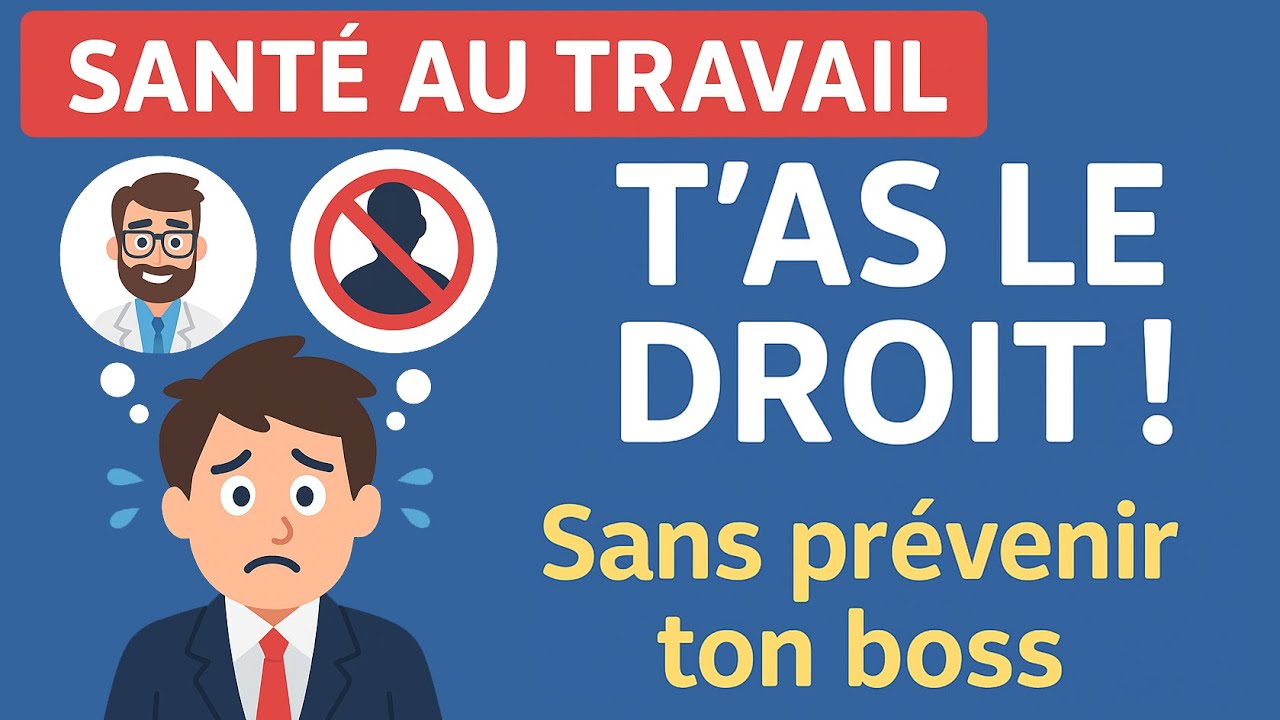 Voir le médecin du travail SANS prévenir son patron (et voilà comment) 👀