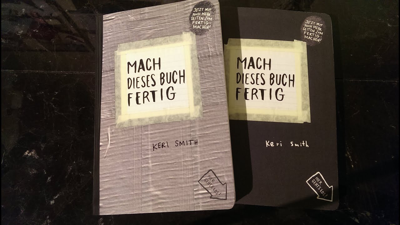 Mach dieses Buch FERTIG 4.0 :-)) Wreck This Journal ,German