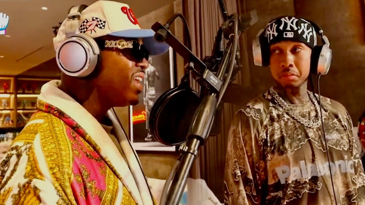 Tyga brings Jeremih to the studio!