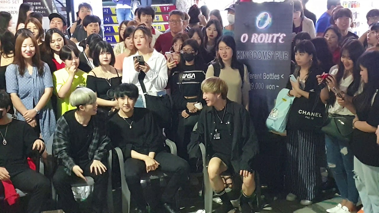 《KingdomS_자투리모음》20190608#KingdomS(킹덤즈) 홍대버스킹 20190608_204537~ #SnowHorse
