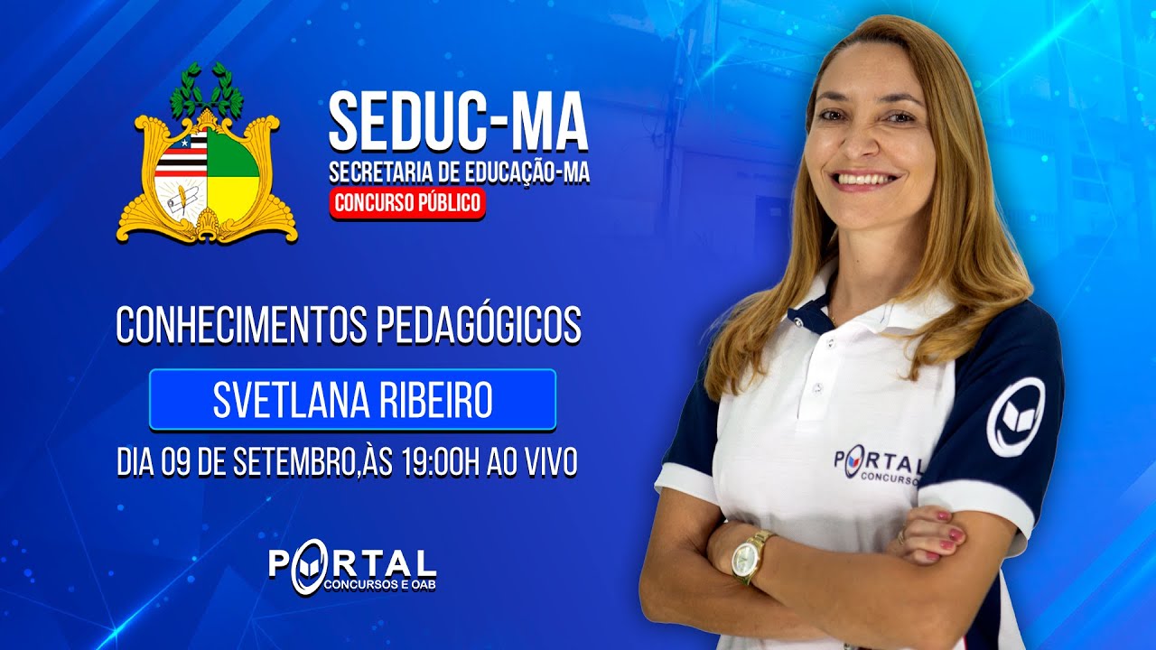 CONCURSO SEDUC/MA: CONHECIMENTOS PEDAGÓGICOS @CursosdoPortal