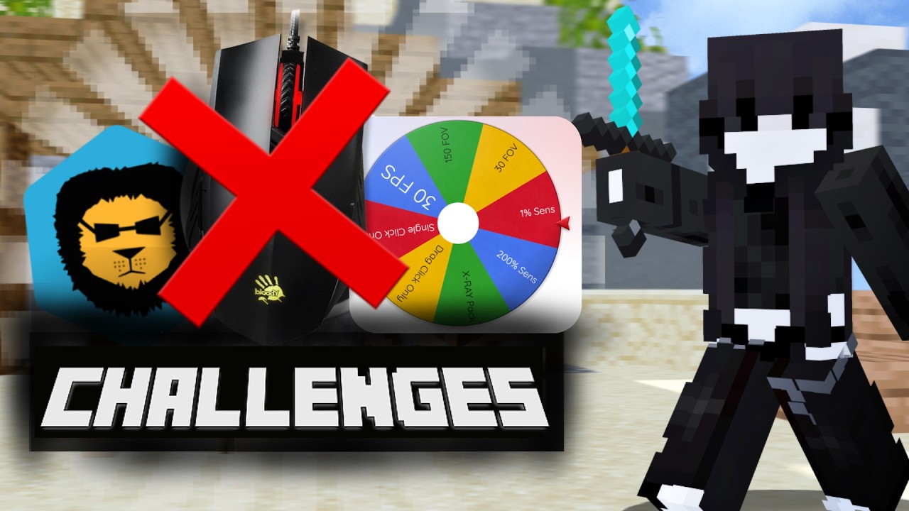 Minemen BedFight, But I do INSANE challenges!