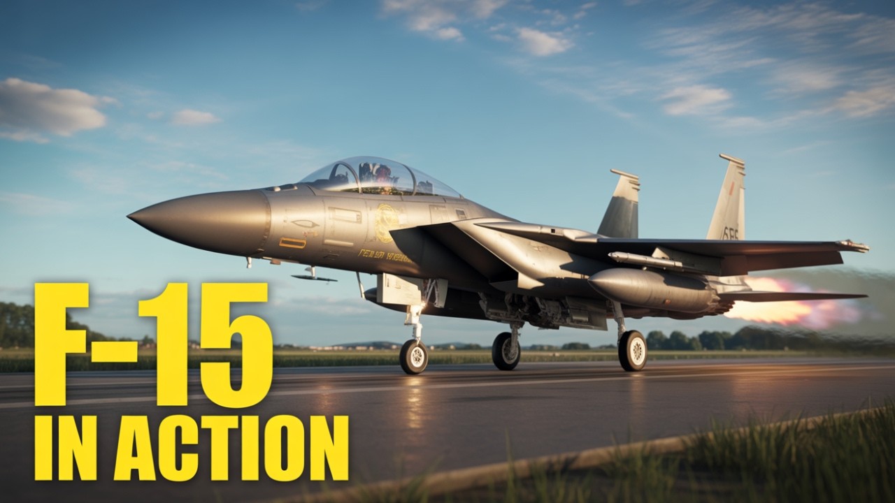 F-15 Eagle Raw Power Unleashed In Full Action