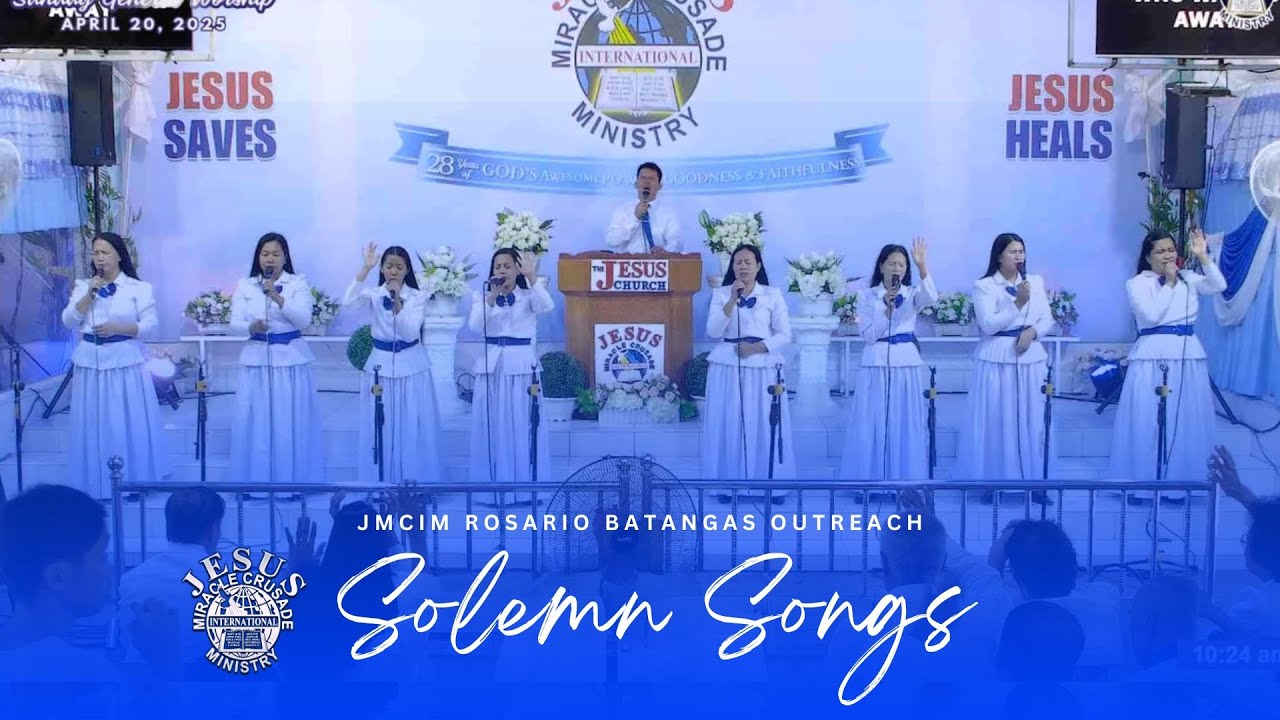 SOLEMN SONGS | JMCIM ROSARIO BATANGAS | APRIL 20, 2025