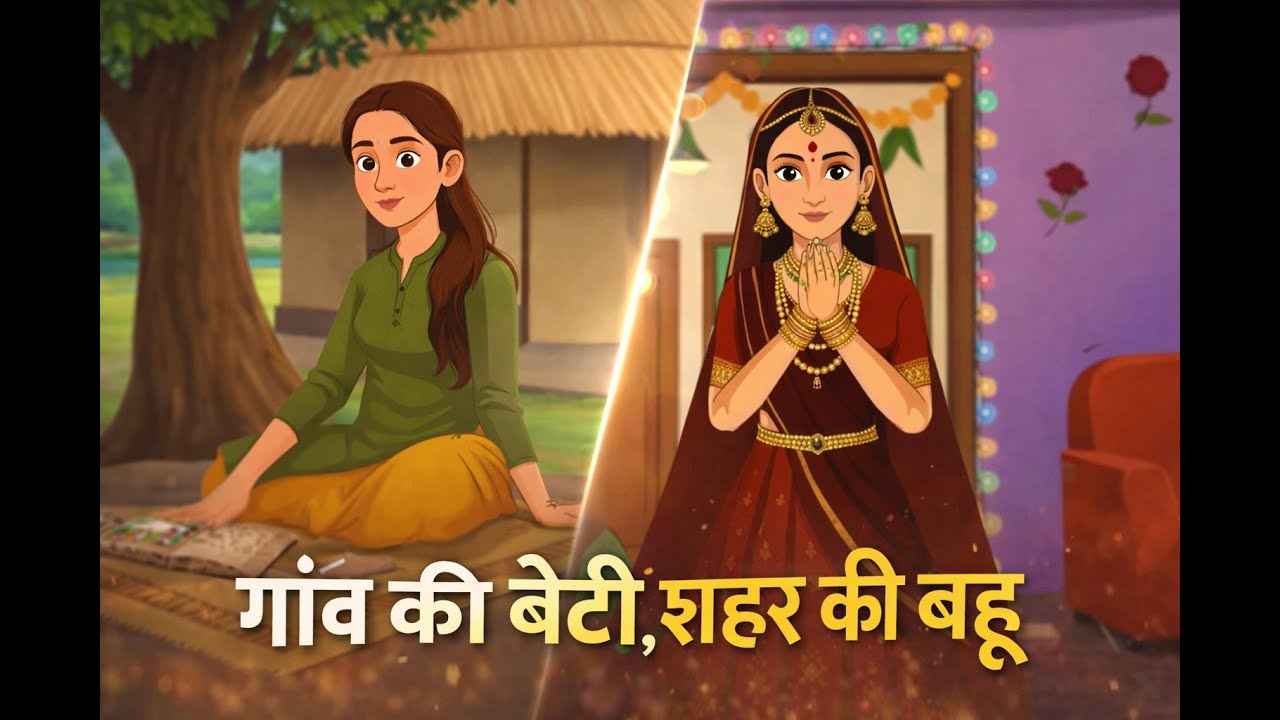 गाँव की बेटी vs शहर की बहू| moral story | different life style |