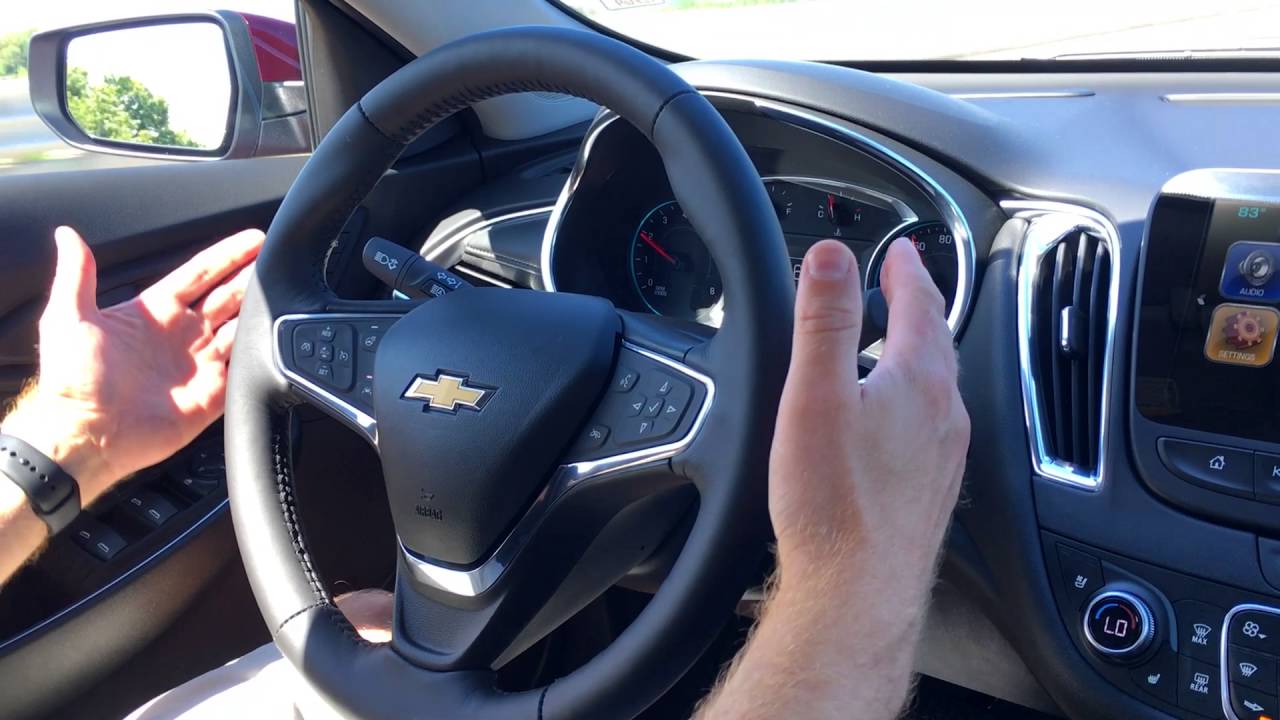 Chevrolet Malibu Self Driving Lane Keep Assist Test