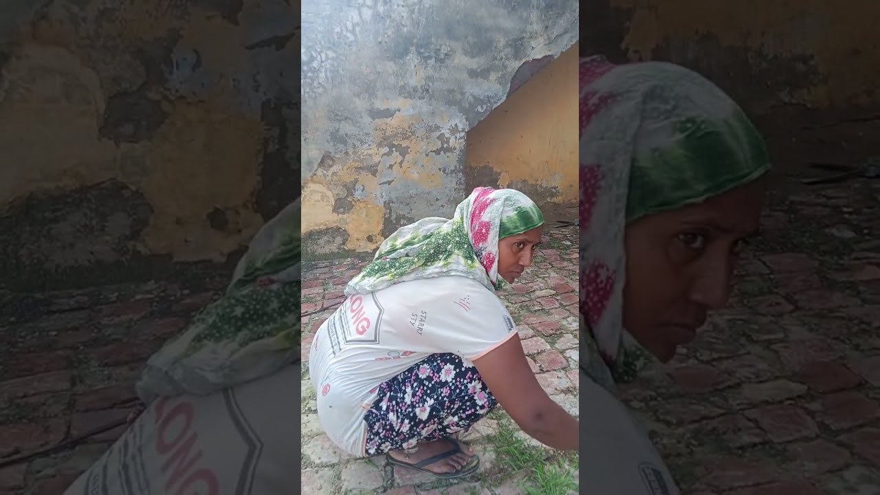 Balcony cleaning vlog indian housewife||विलेज हाउसवाइफ बाहर की साफ सफाई ब्लॉग