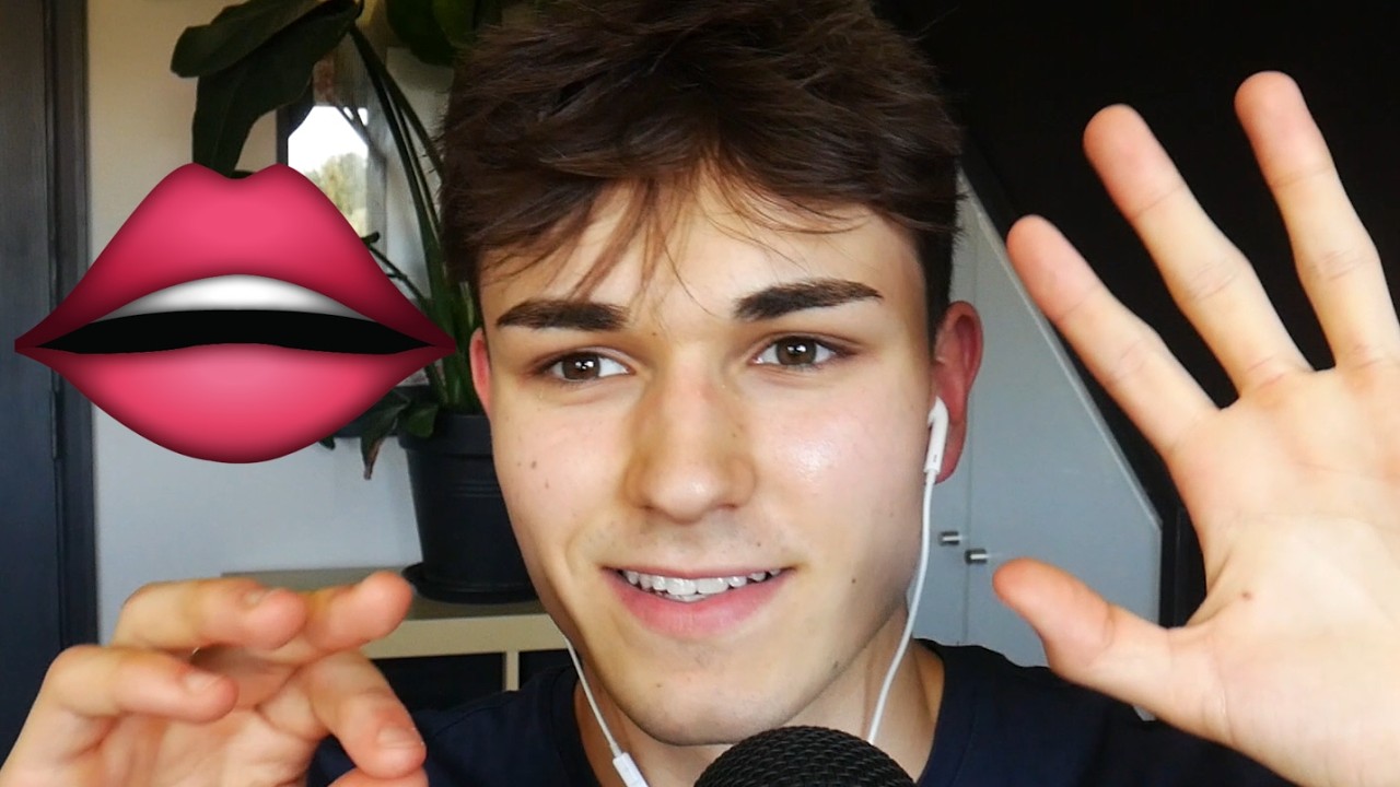 super sensitive Inaudible Whispering + Mouth Sounds ASMR (gentle hand sounds)