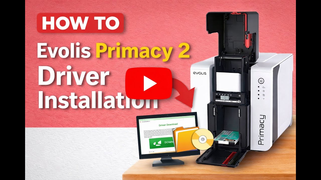 How To Installation Evolis Primacy 2 Card Printer, Evolis Primacy 2, Evolis Primacy Card Printer