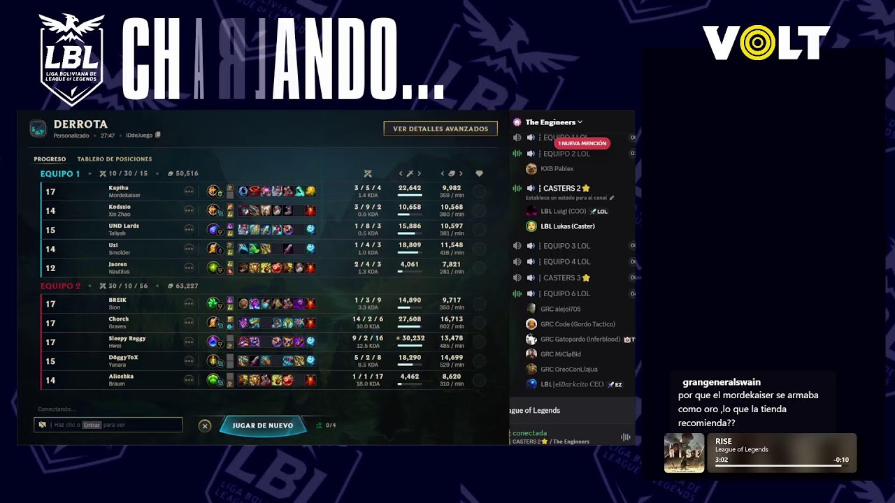 Ukakitties vs Kaox Yellow |🔥Clasificatoria LBL🔥| @el_darkcito @lbl_esports