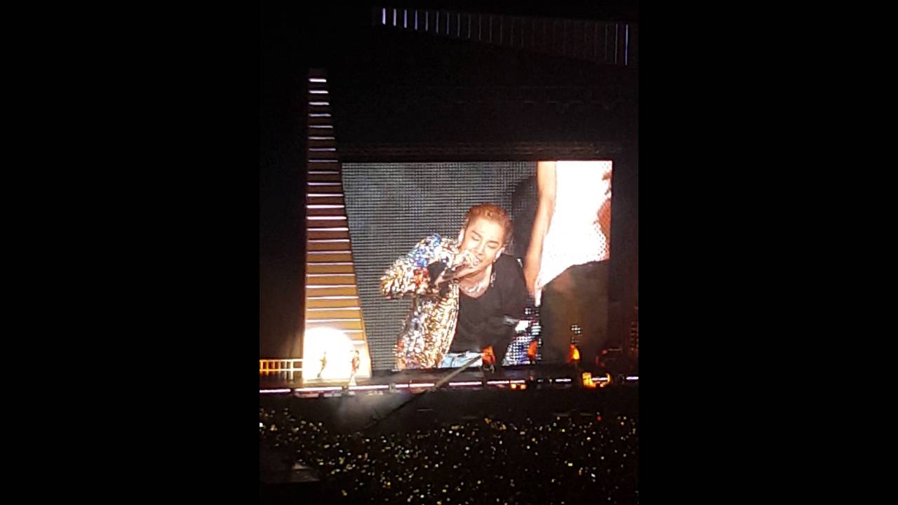 160820  빅뱅10주년콘서트 GD&태양  good  boy