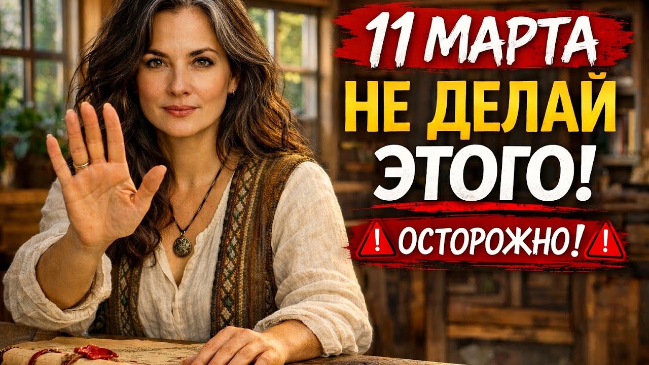 11 марта - день особой осторожности. Народные запреты, которые могут притянуть беду