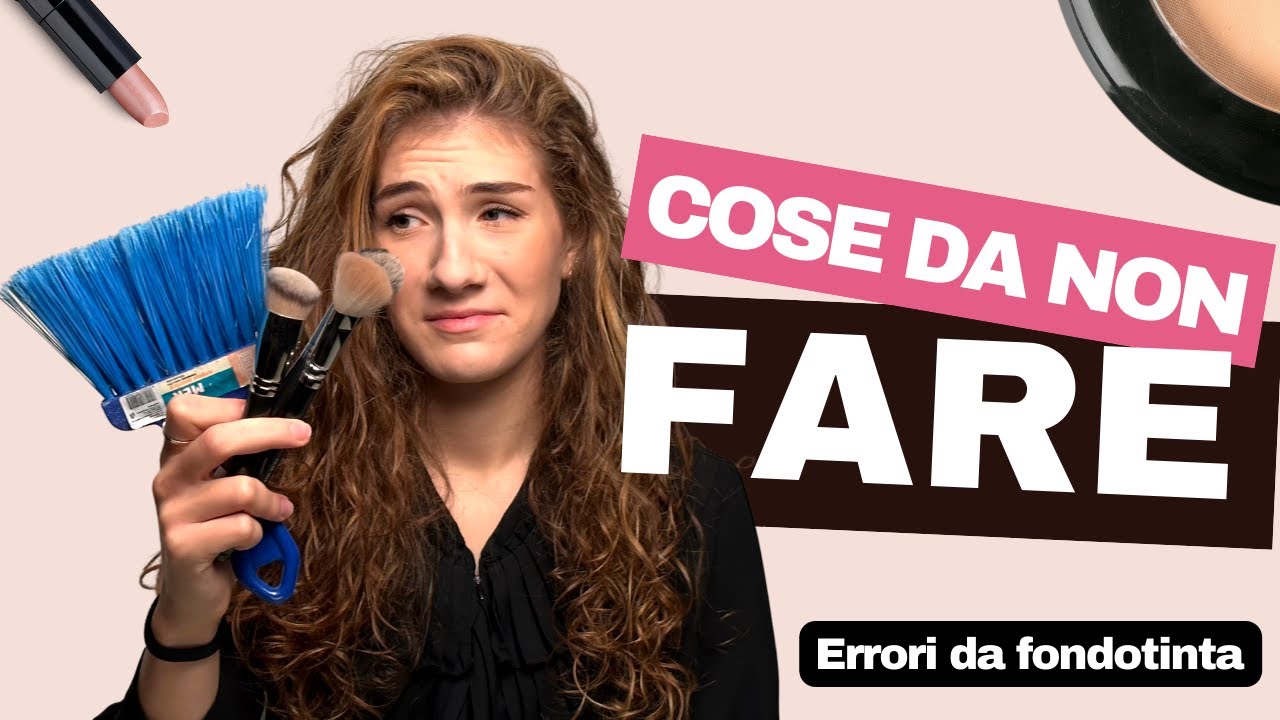 Cose da NON FARE con il FONDOTINTA | Ecco i 6 ERRORI più comuni