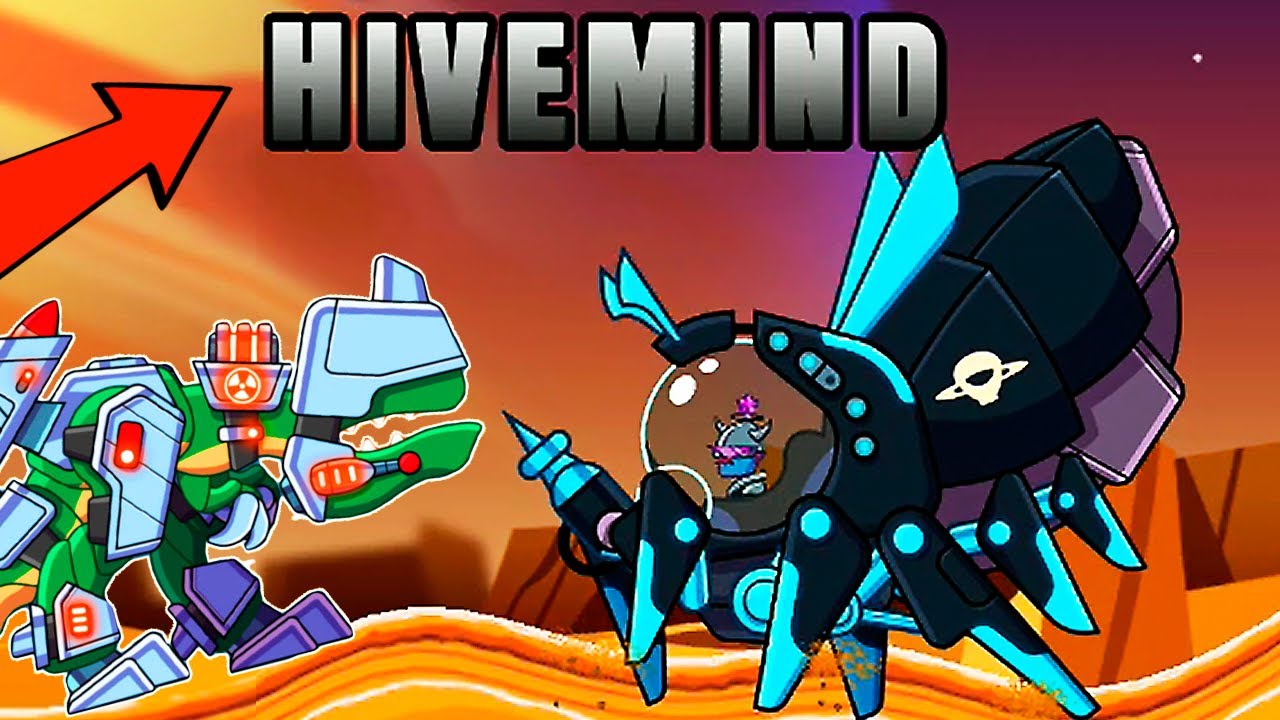 Hills of Steel - NEW BOSS HIVEMIND vs LEGENDARY TANK REX | Update Tank Game