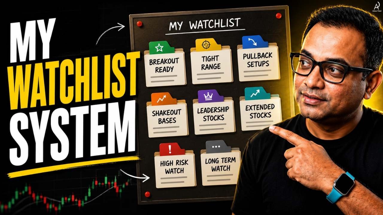 How I Organize my Watchlist Everyday | Ankur Patel |