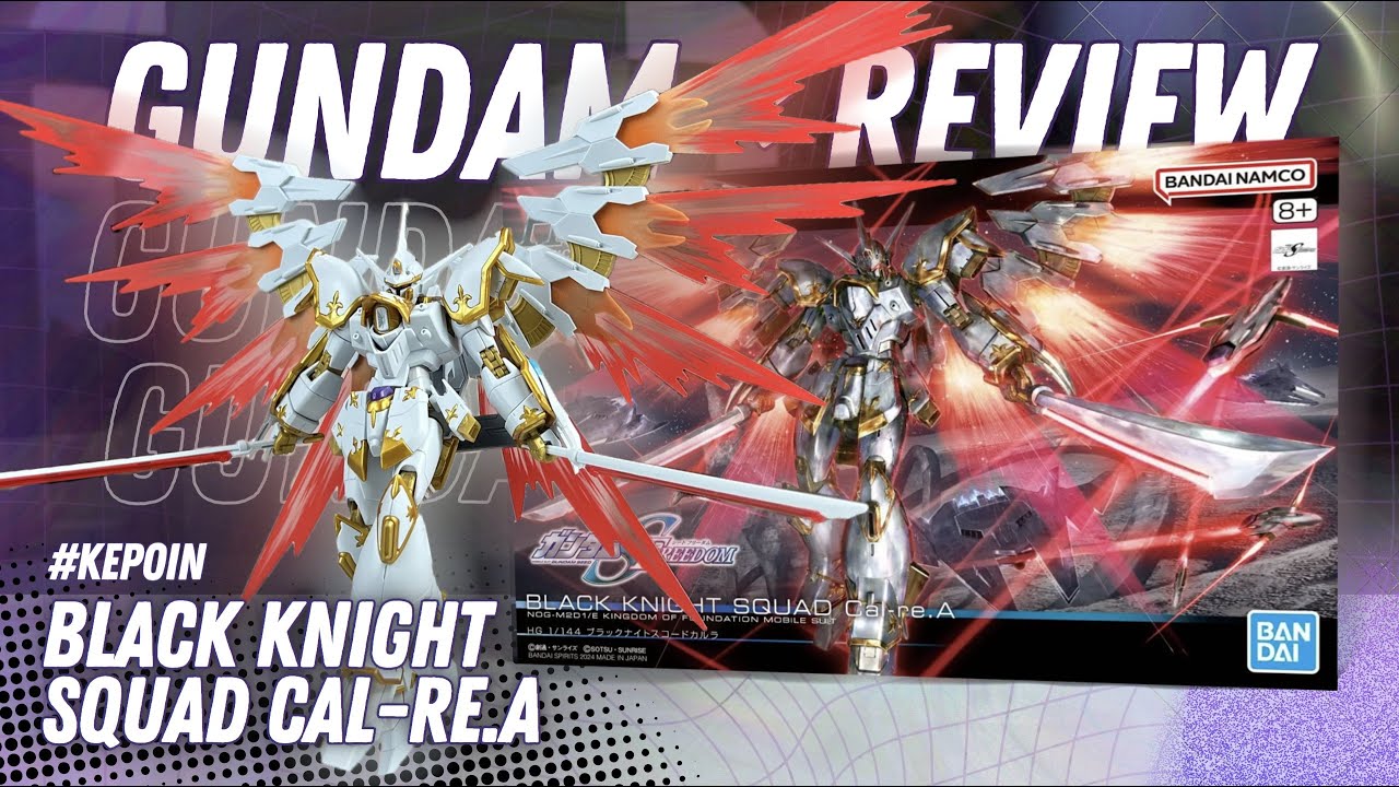 Kepoin HG Black Knight Squad Cal-re.A | Gundam Review