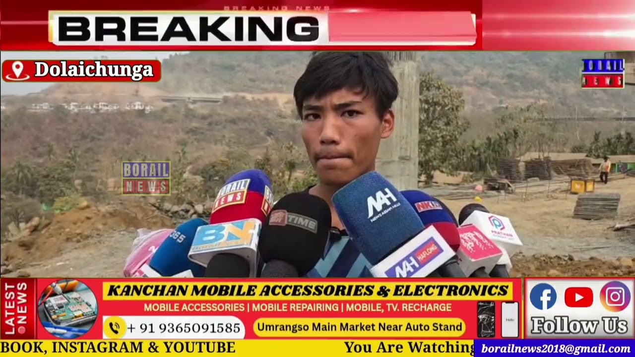 Bridge Under Construction Collapses at Dolaichunga on East–West Corridor Dima Hasao 