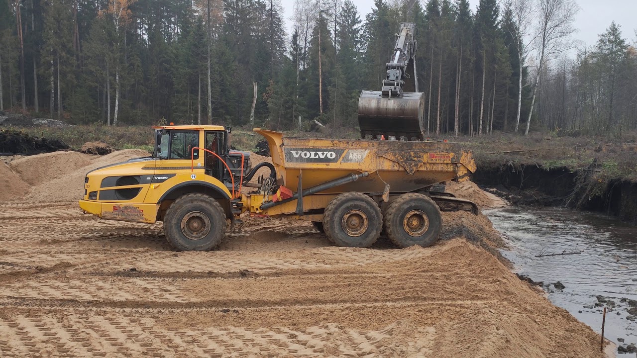 S61 Ełk-Wysokie, tydzień 45 (02-06.11.2020) - Wymiana gruntu km 23+700