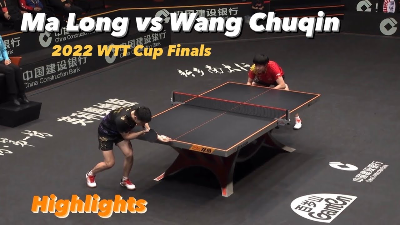 BEST MATCH: Ma Long 马龙 vs Wang Chuqin 王楚钦 | 2022 WTT Cup Finals (Ms-SF) [New Angle] HD Highlights