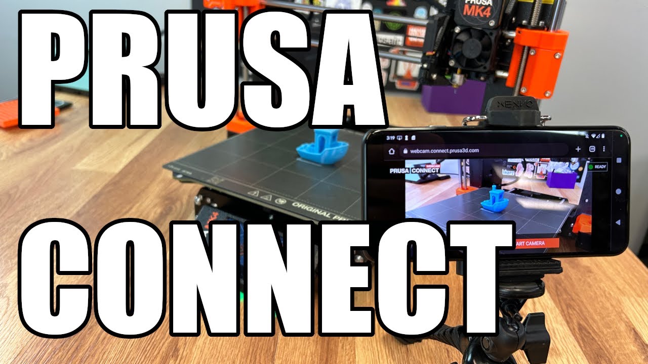 Prusa Connect - Add Cameras To Monitor Your Prints - Chris's Basement - 2023