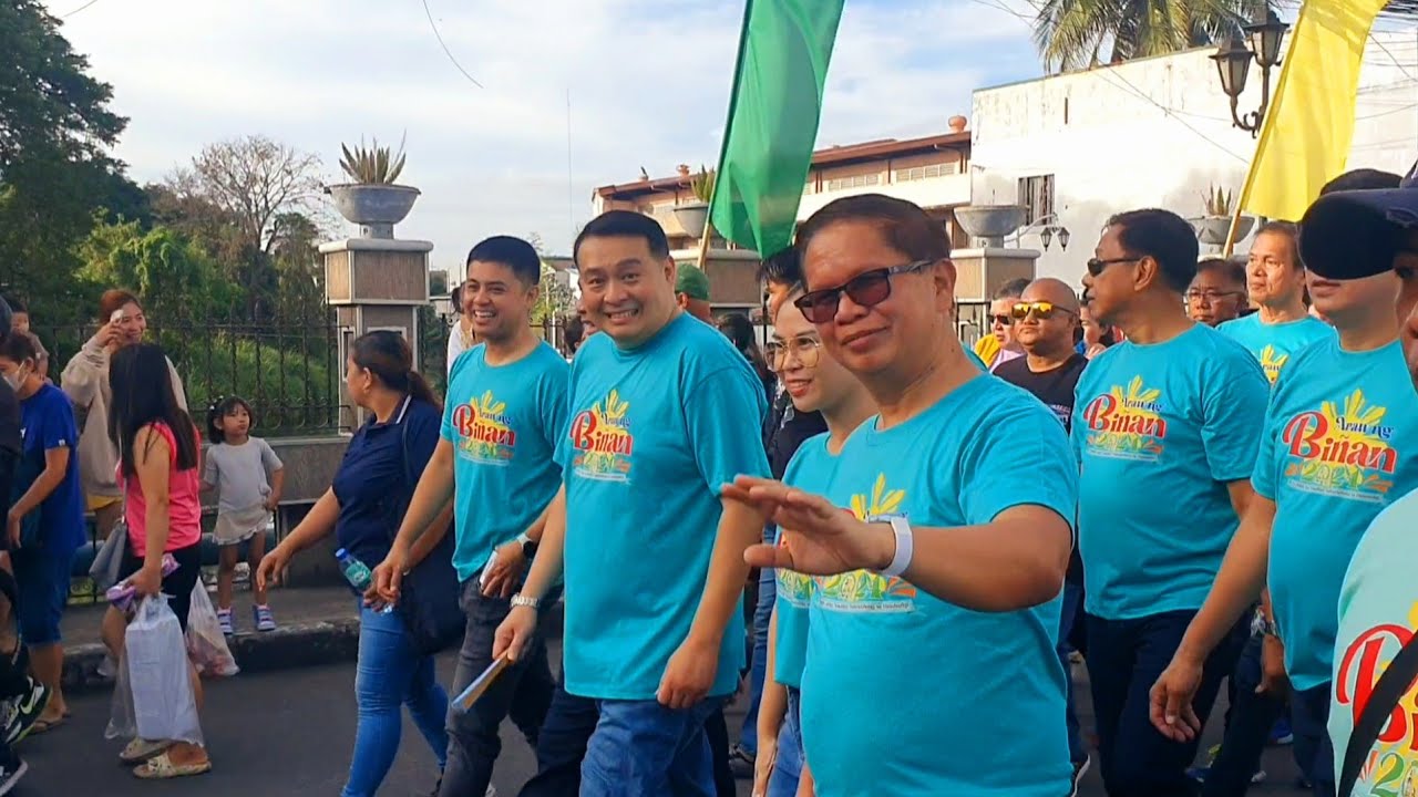 Araw Ng Biñan 2024 ● Grand People's Parade ● Biñan Laguna Philippines ● Feb.2,2024 ● Part 1/3